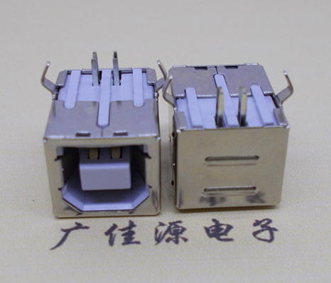 西藏 USB 打印机接口 BF/90度数据B型高速接插头