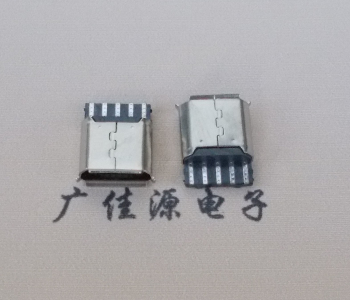 西藏Micro USB5p母座焊线 前五后五焊接有后背
