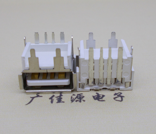 西藏USB支持华为5A大电流接口垫高11.3mm快充连接器